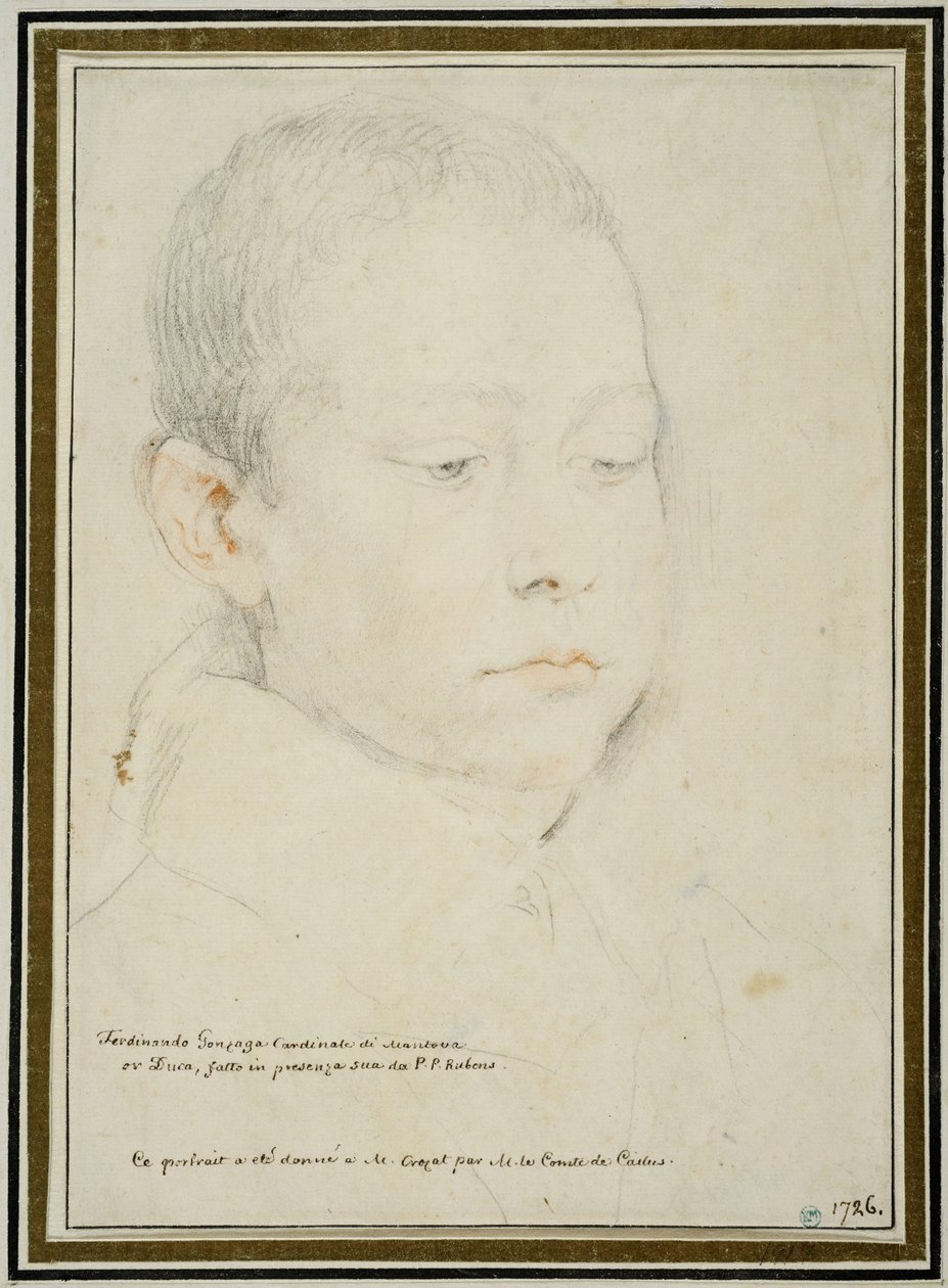 Ferdinando I Gonzagan muotokuva tekijältä Peter Paul Rubens