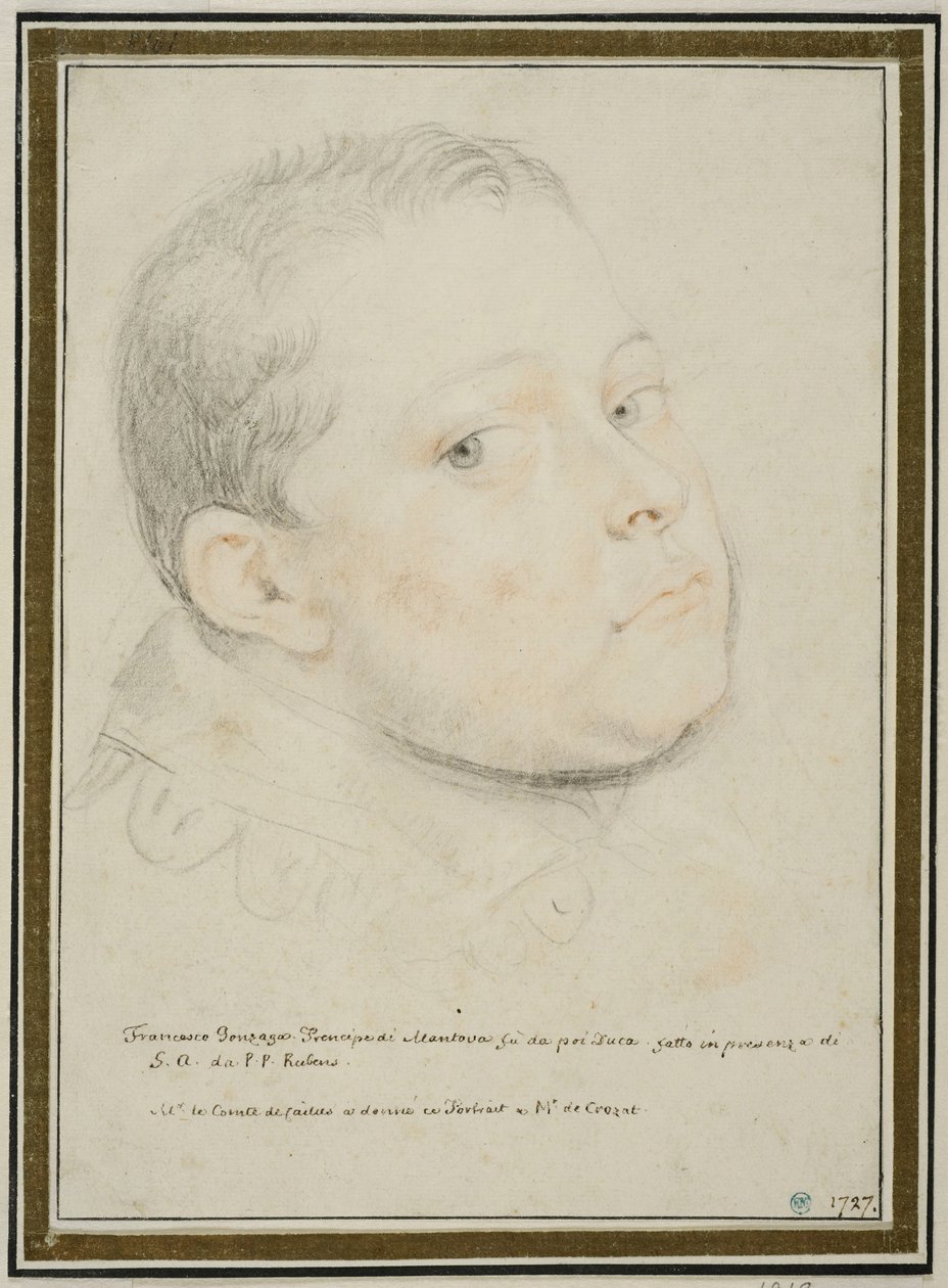 Francesco Gonzagan muotokuva tekijältä Peter Paul Rubens