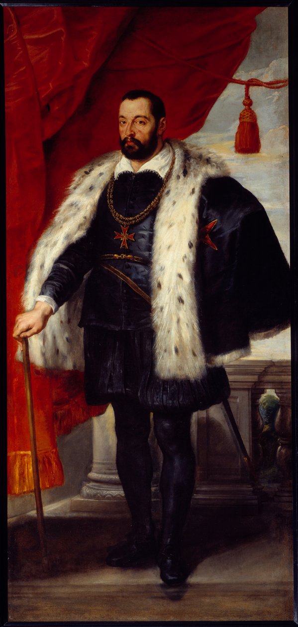 Francois I de Medicin muotokuva tekijältä Peter Paul Rubens