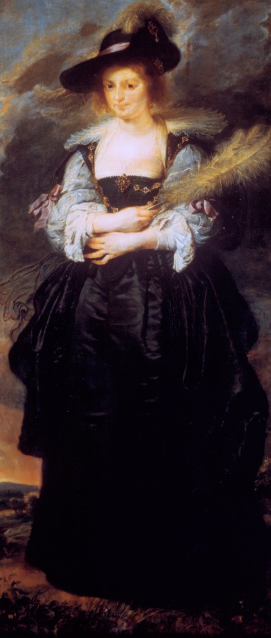 Helena Fourmentin muotokuva, 1630-32 tekijältä Peter Paul Rubens