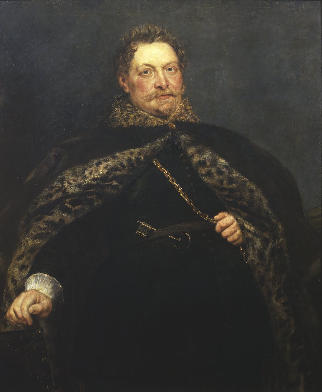 Jan van Montfortin muotokuva, n. 1635 (öljy kankaalle) tekijältä Peter Paul Rubens