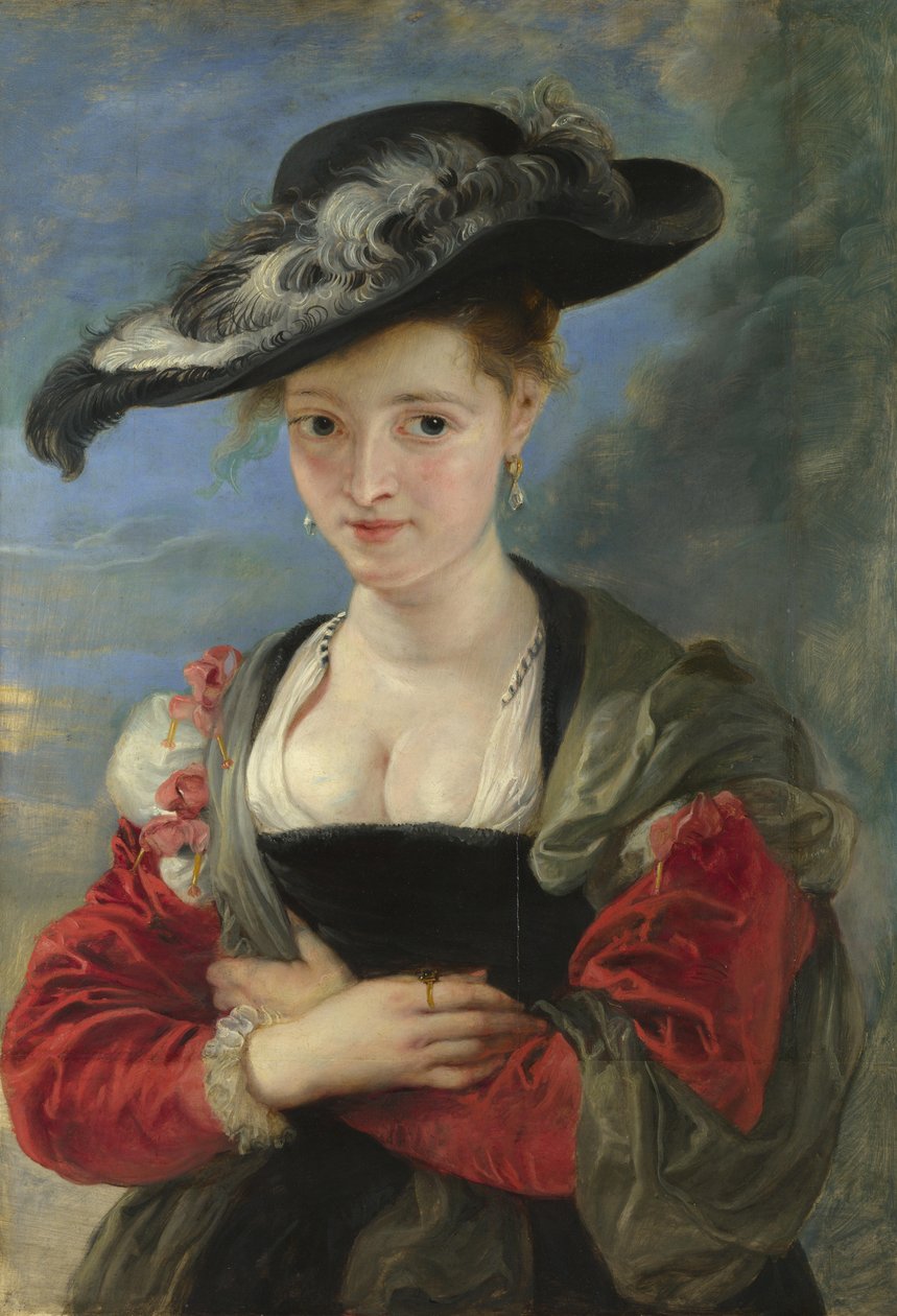 Susanna Lundenin muotokuva Olkihattu, 1622-1625 tekijältä Peter Paul Rubens