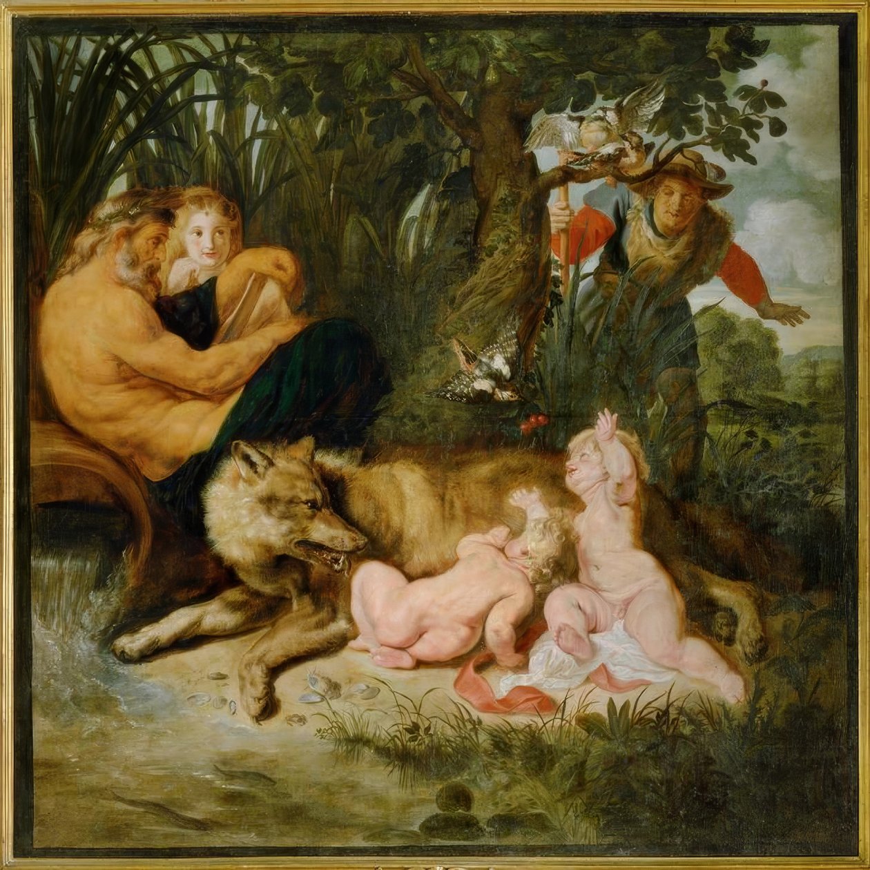 Romulus ja Remus tekijältä Peter Paul Rubens