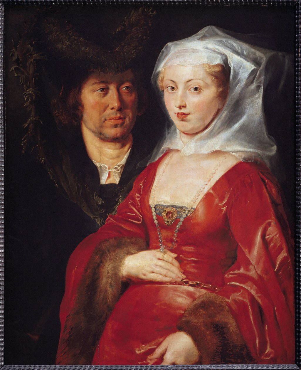 Saint Pepin de Landen ja hänen tyttärensä Saint Begge (maalaus tekijältä Peter Paul Rubens