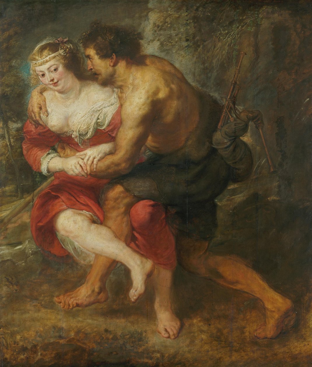 Paimenkohtaus (Silvia ja Coridon) tekijältä Peter Paul Rubens