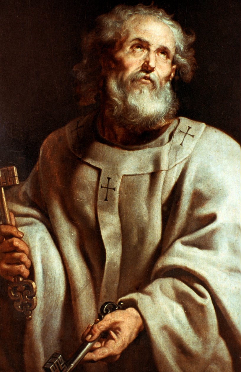 Pyhä Pietari, n. 1611 (öljy kankaalle) tekijältä Peter Paul Rubens