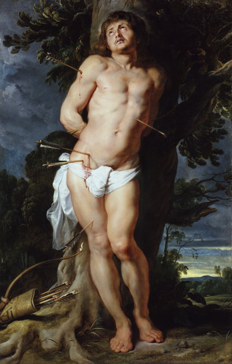 Pyhä Sebastian tekijältä Peter Paul Rubens