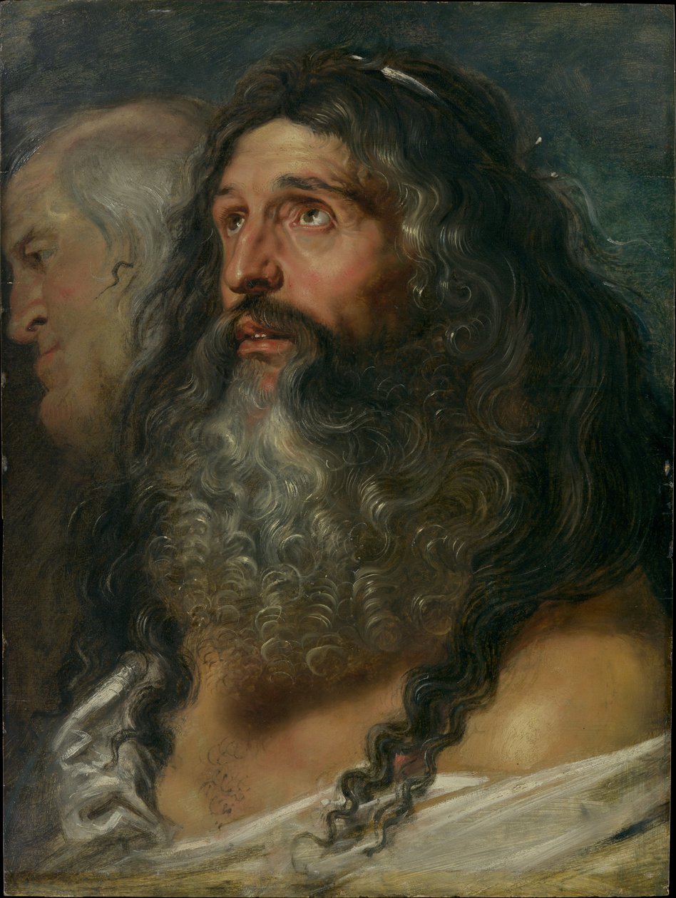 Kahden pään tutkielma tekijältä Peter Paul Rubens