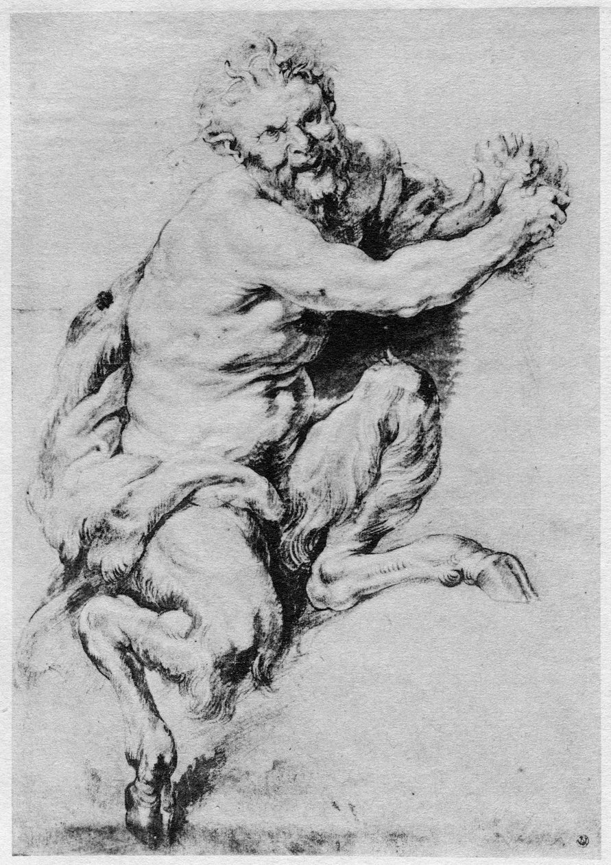 Study of a Satyr, 1913. tekijältä Peter Paul Rubens