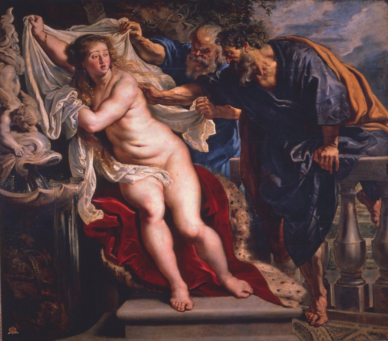Susanna ja vanhukset tekijältä Peter Paul Rubens
