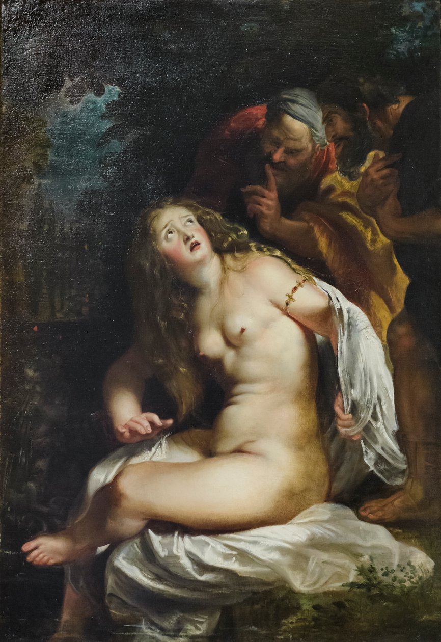 Susanna ja vanhimmat tekijältä Peter Paul Rubens