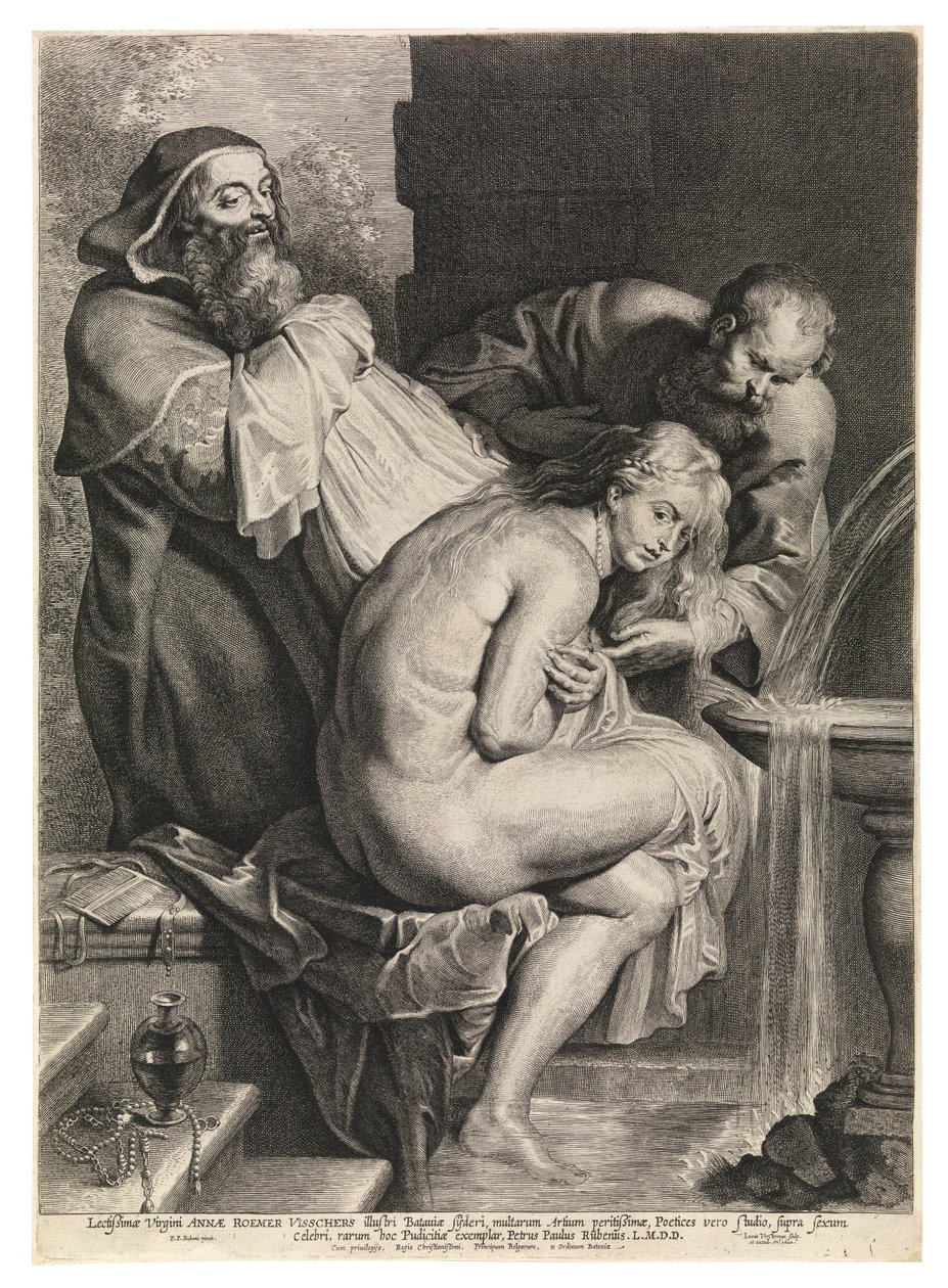 Susanna ja vanhimmat tekijältä Peter Paul Rubens