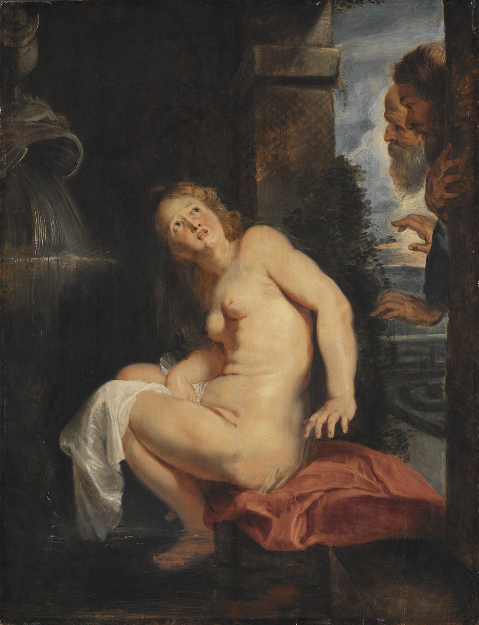 Susanna ja vanhimmat tekijältä Peter Paul Rubens