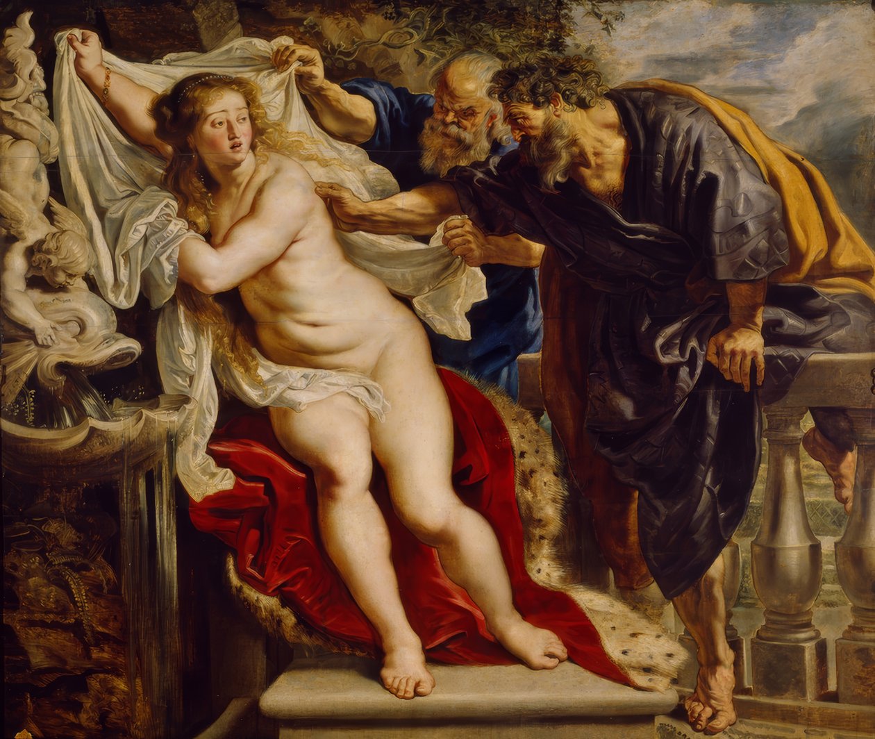 Susanna ja kaksi vanhaa tekijältä Peter Paul Rubens