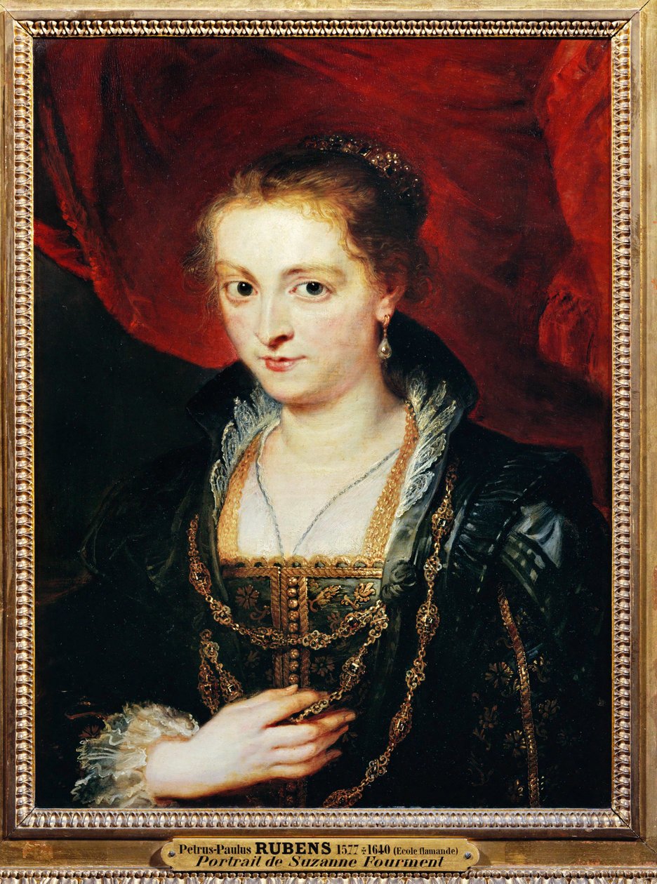 Suzanne Fourment, Helenen sisar (maalaus puulle) tekijältä Peter Paul Rubens