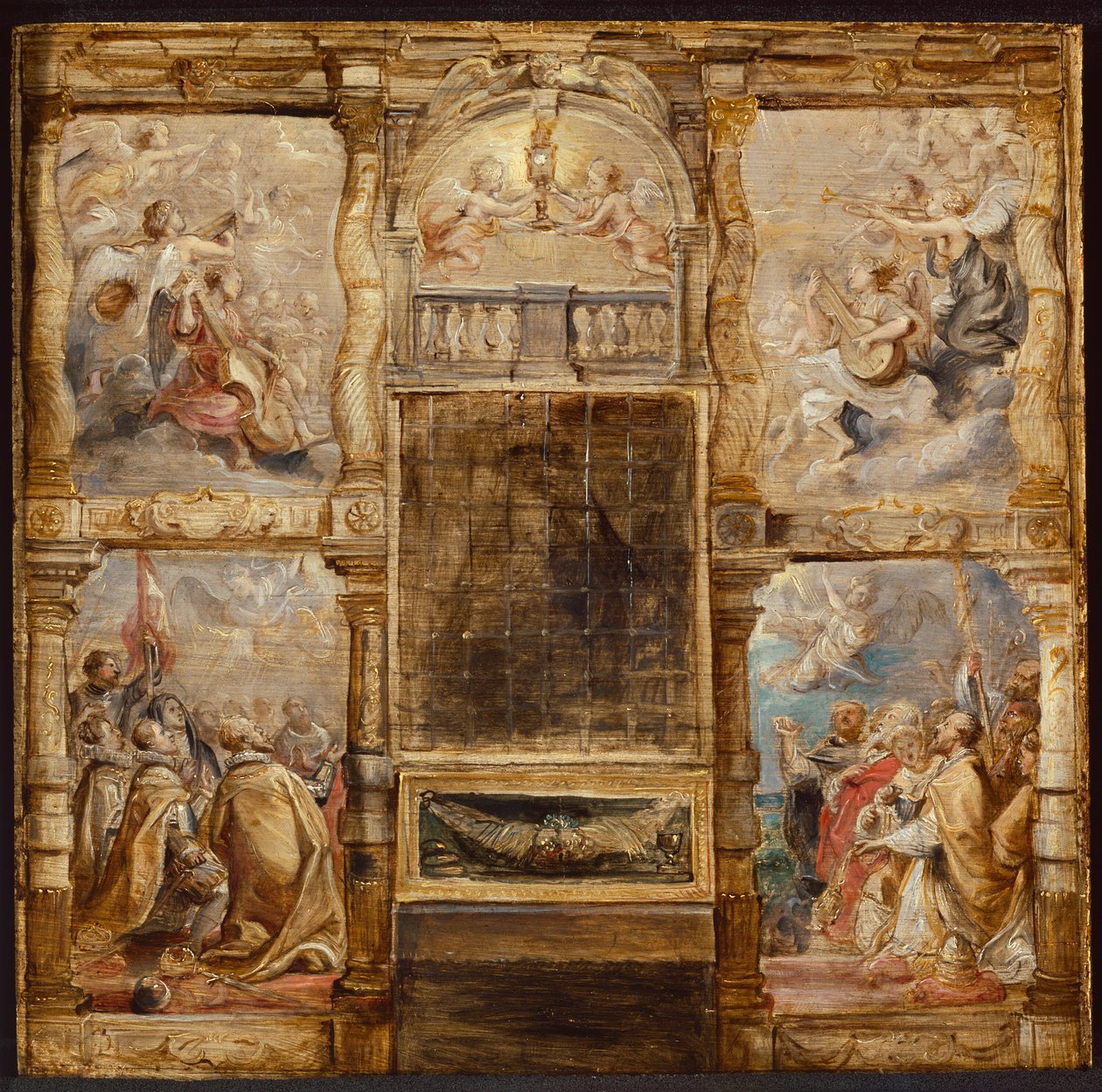 Eukaristian palvonta tekijältä Peter Paul Rubens