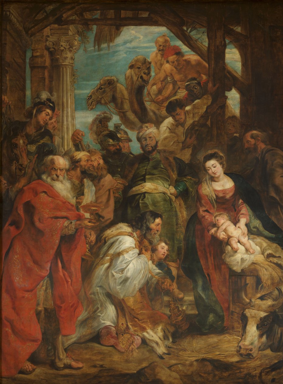 Kolmen viisaan palvonta tekijältä Peter Paul Rubens