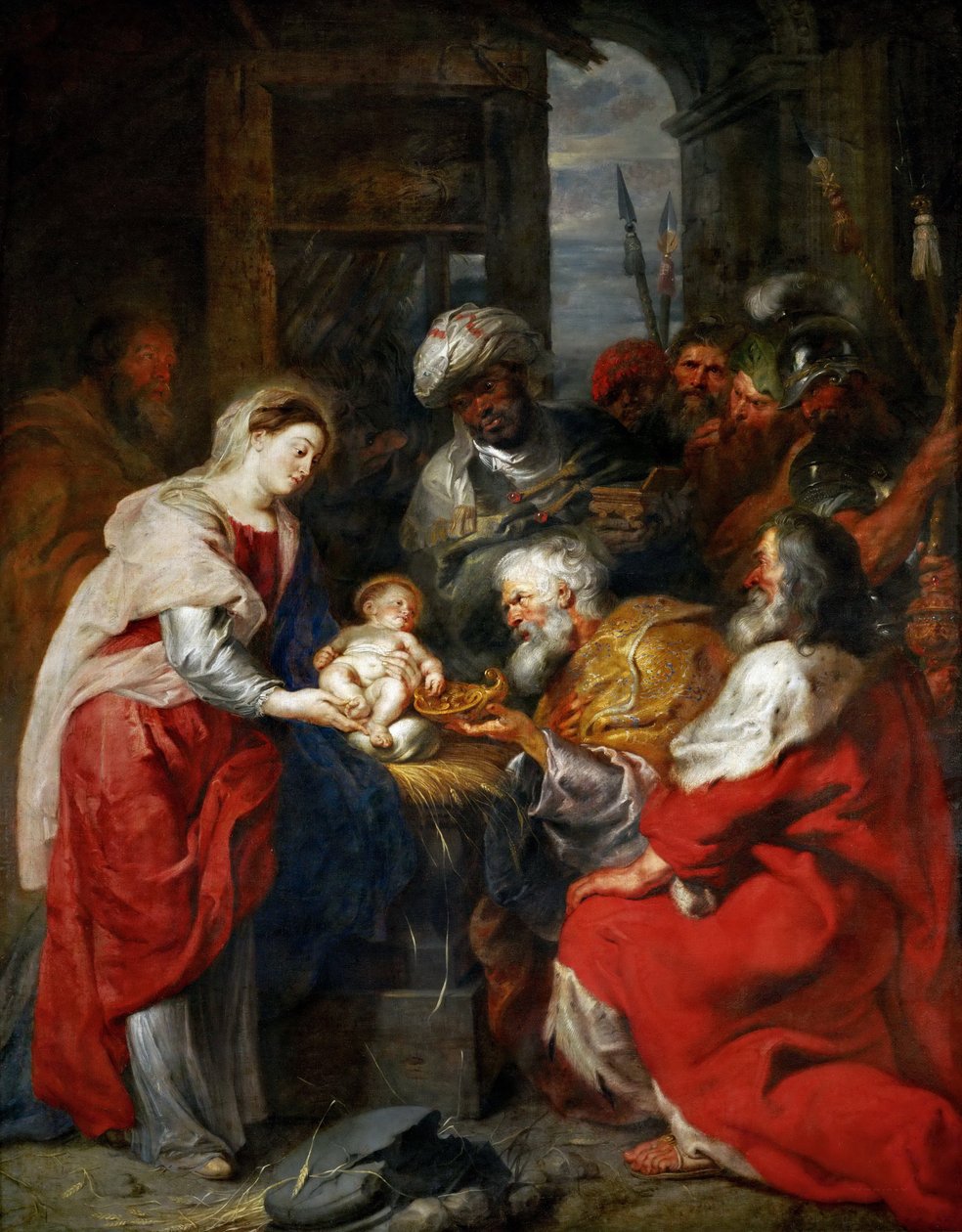 Taikaiden palvonta tekijältä Peter Paul Rubens