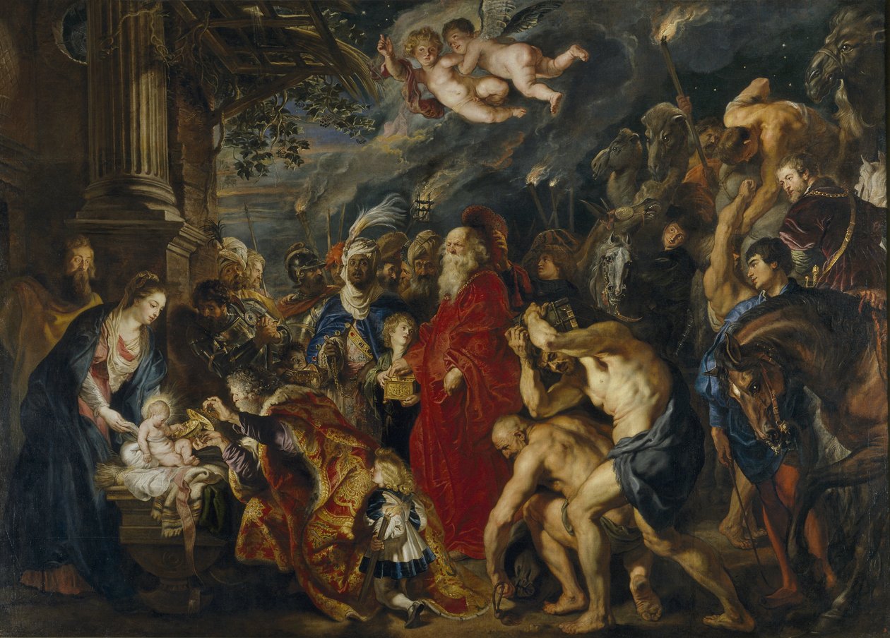 Maagien palvonta, 1610-1620-luvut tekijältä Peter Paul Rubens
