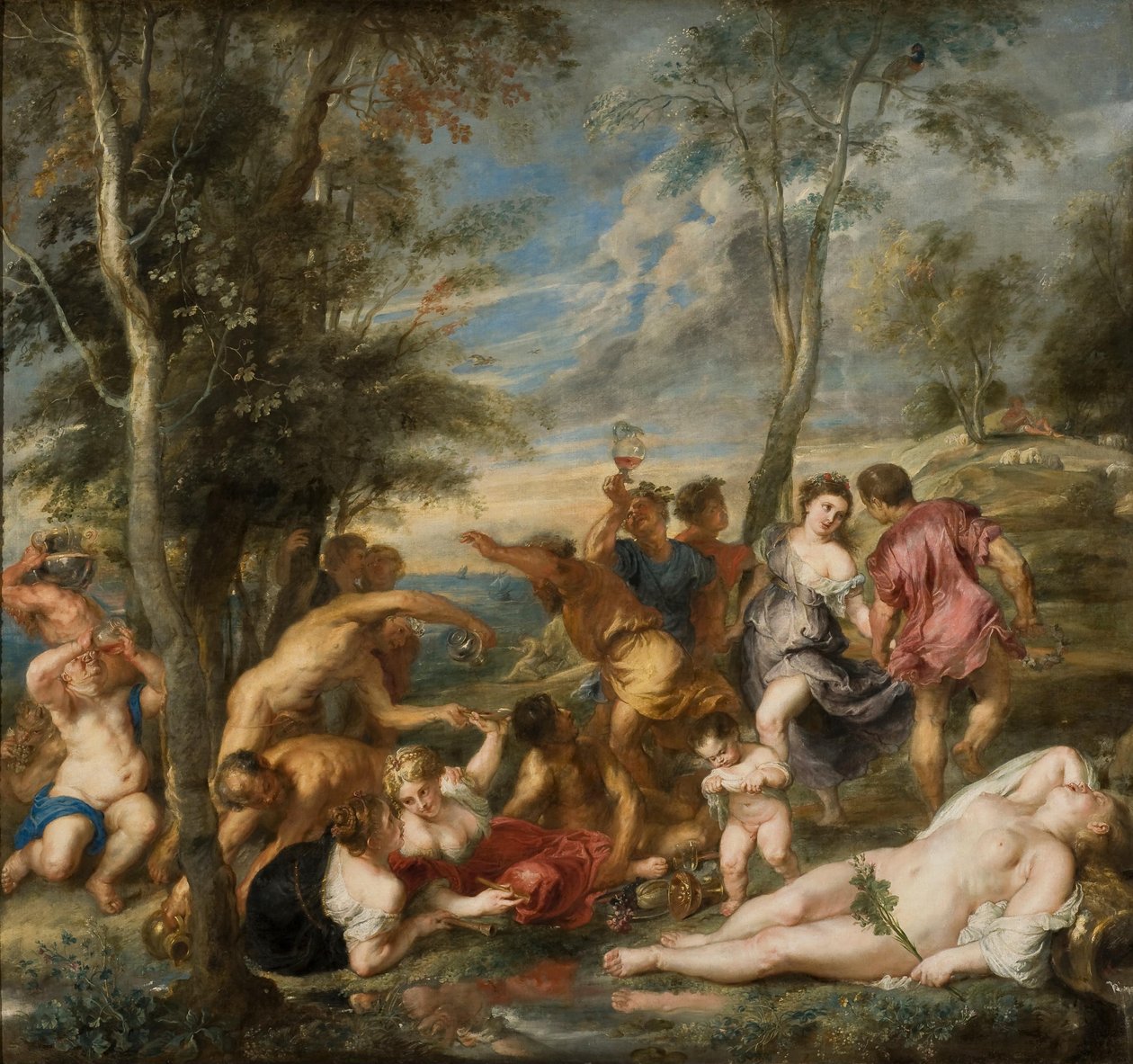 Andrianit, n. 1635 (öljy kankaalle) tekijältä Peter Paul Rubens