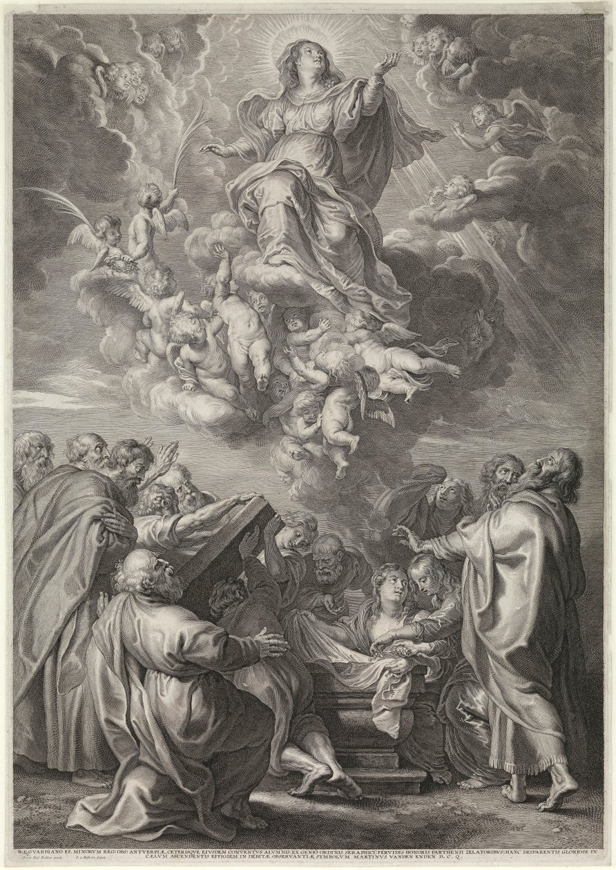 Marian taivaaseenastuminen tekijältä Peter Paul Rubens