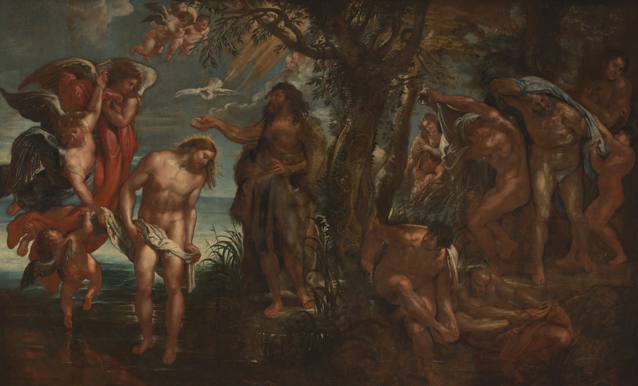 Kristuksen kaste tekijältä Peter Paul Rubens