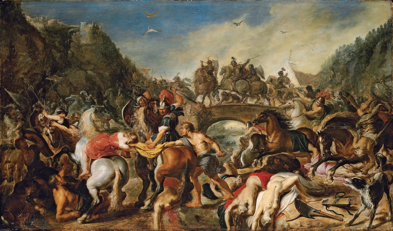 Amazonien taistelu tekijältä Peter Paul Rubens