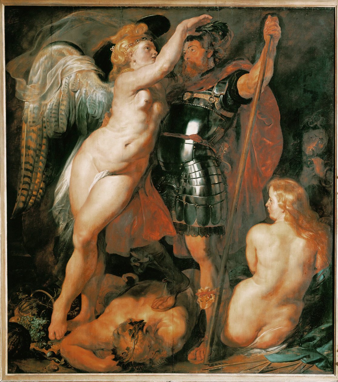 Hyveen sankarin kruunajaiset tekijältä Peter Paul Rubens
