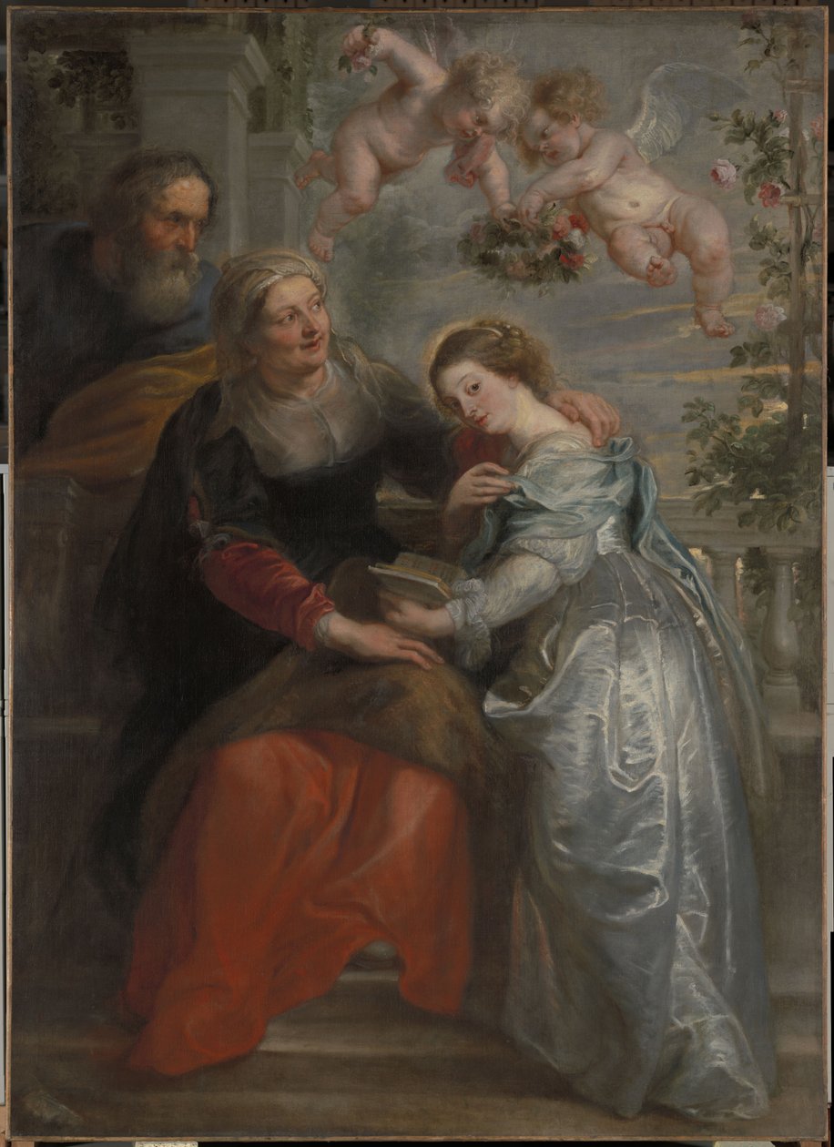 Marian kasvatus tekijältä Peter Paul Rubens