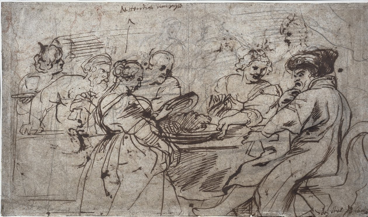 Herodeksen juhla (recto) tekijältä Peter Paul Rubens
