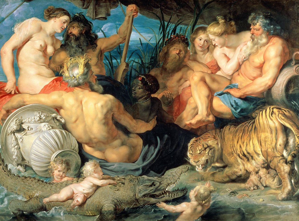 Neljä maanosaa tekijältä Peter Paul Rubens