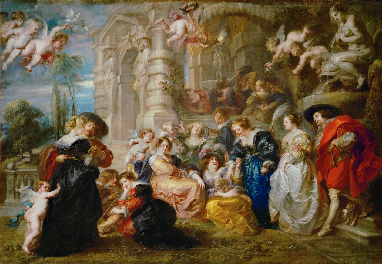 Rakkauden puutarha tekijältä Peter Paul Rubens