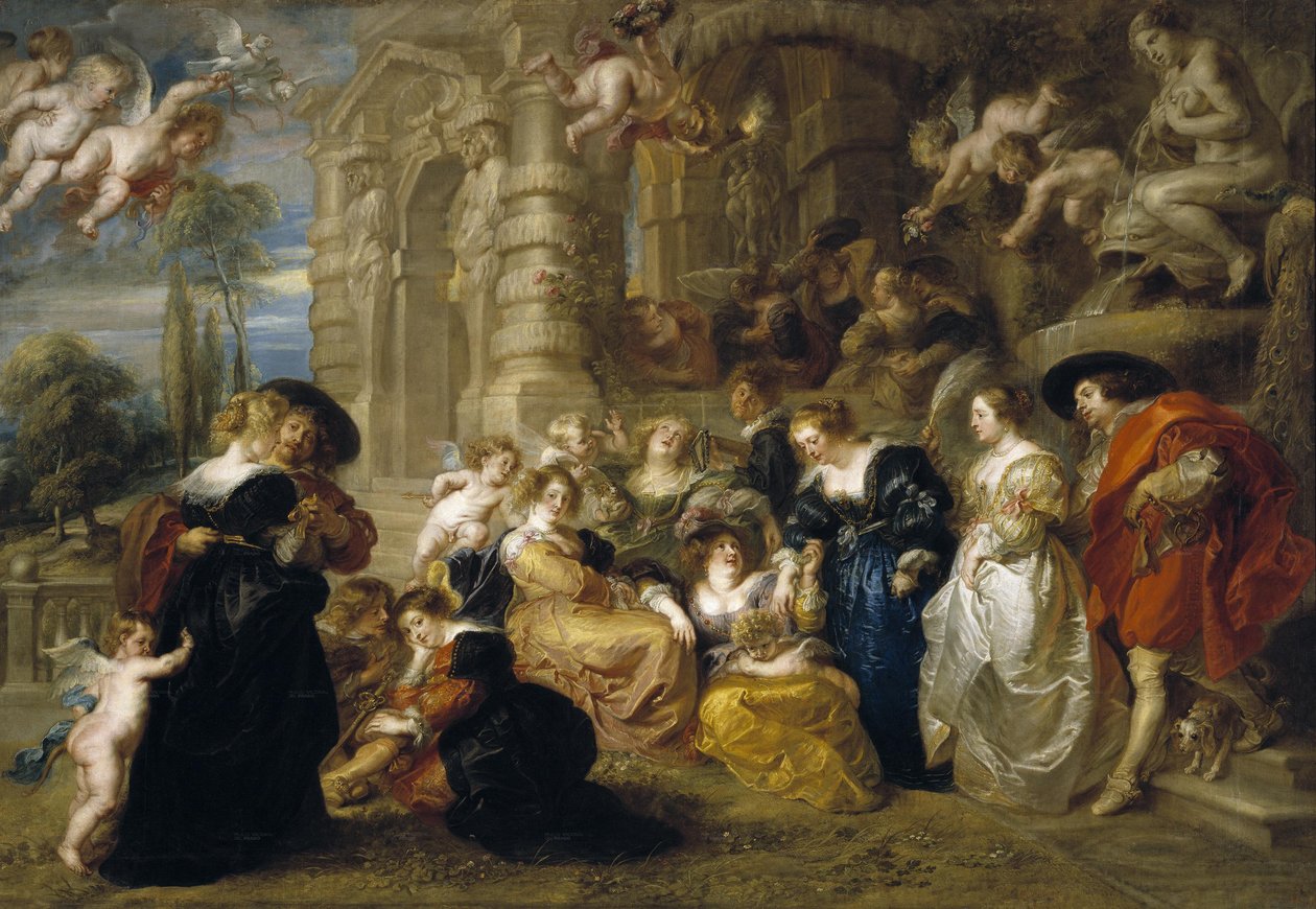 Rakkauden puutarha tekijältä Peter Paul Rubens