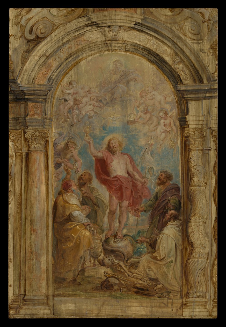 Die Verherrlichung der Eucharistie tekijältä Peter Paul Rubens