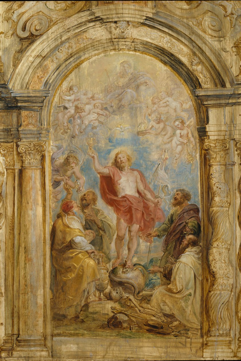 Eukaristian kirkastaminen, n. 1630-32. tekijältä Peter Paul Rubens