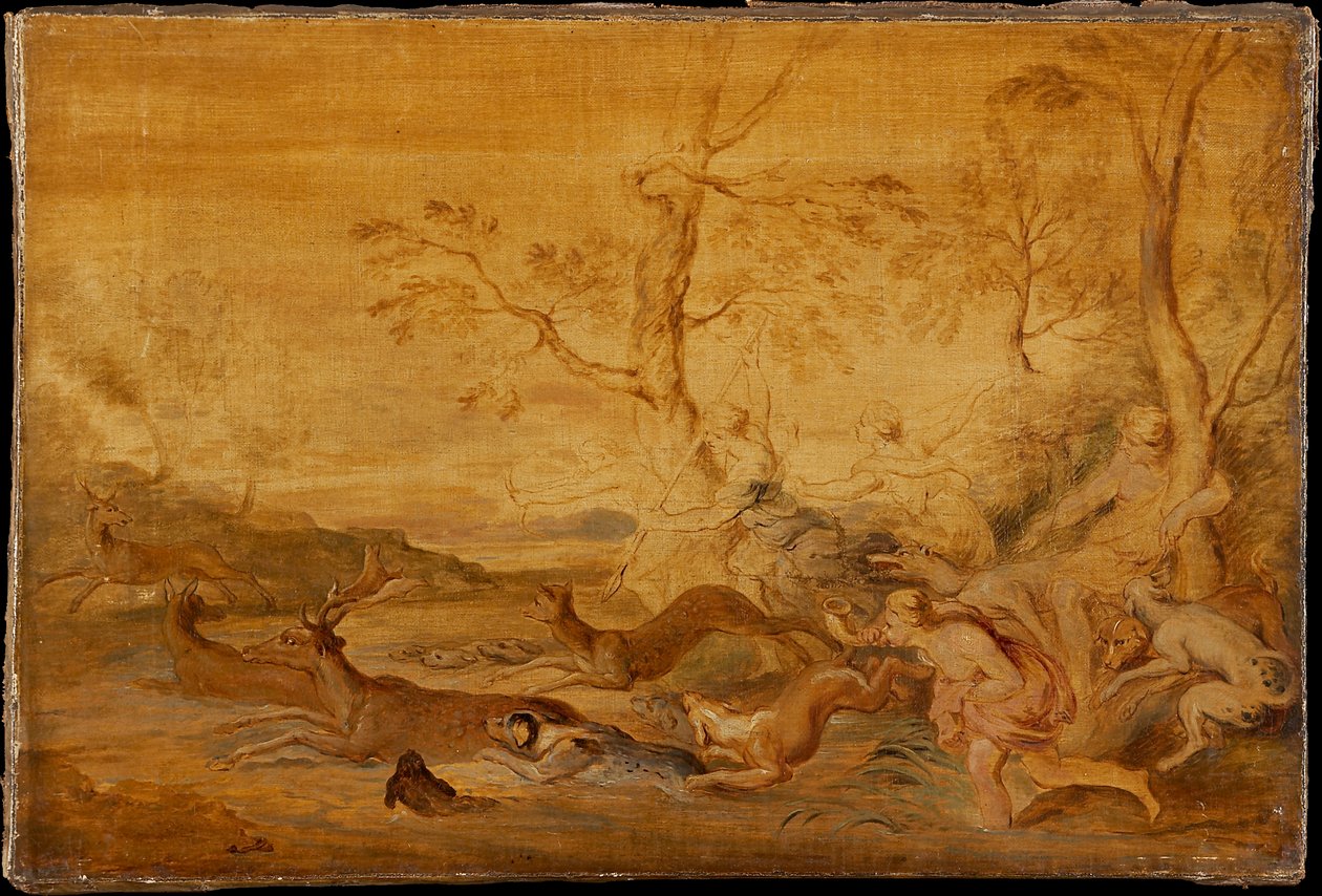 Dianan metsästys tekijältä Peter Paul Rubens
