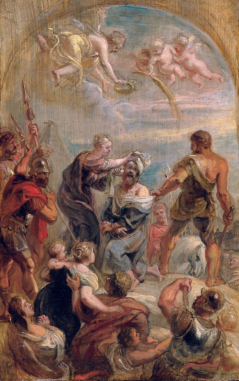 Pyhän Paavalin marttyyrikuolema tekijältä Peter Paul Rubens