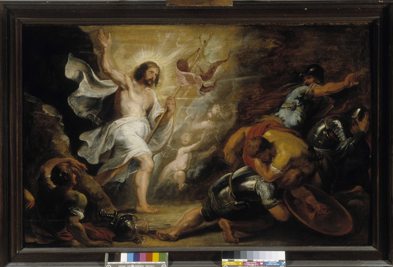 Kristuksen ylösnousemus tekijältä Peter Paul Rubens