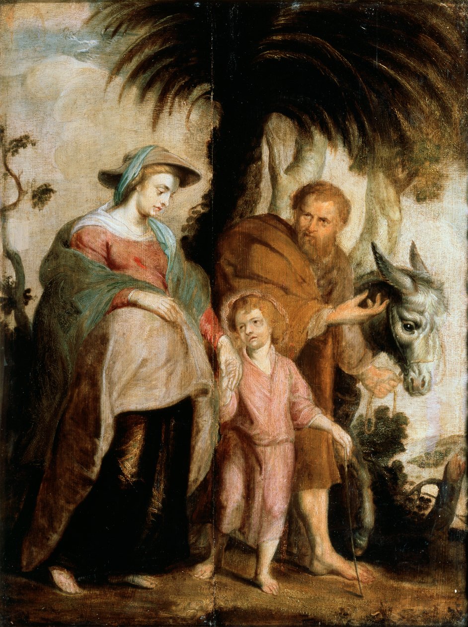 Paluu Egyptistä, 1614. tekijältä Peter Paul Rubens