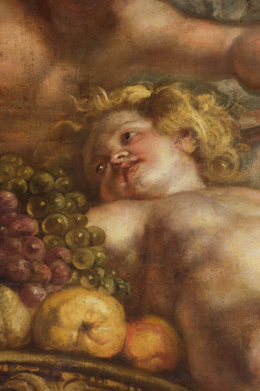 Rubens Ceiling, juhlatalo, Whitehall, n. 1629-1634 (öljy kankaalle) tekijältä Peter Paul Rubens