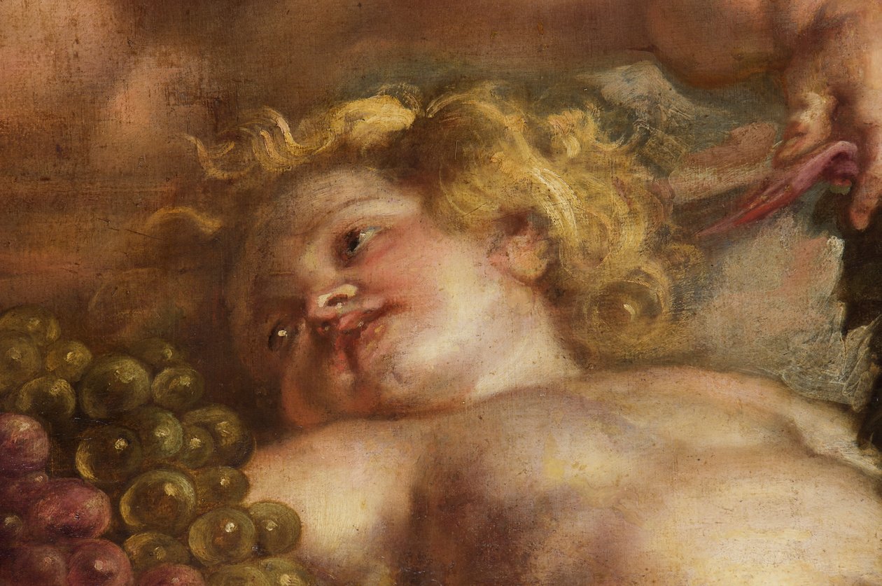 Rubens Ceiling, juhlatalo, Whitehall, n. 1629-1634 (öljy kankaalle) tekijältä Peter Paul Rubens