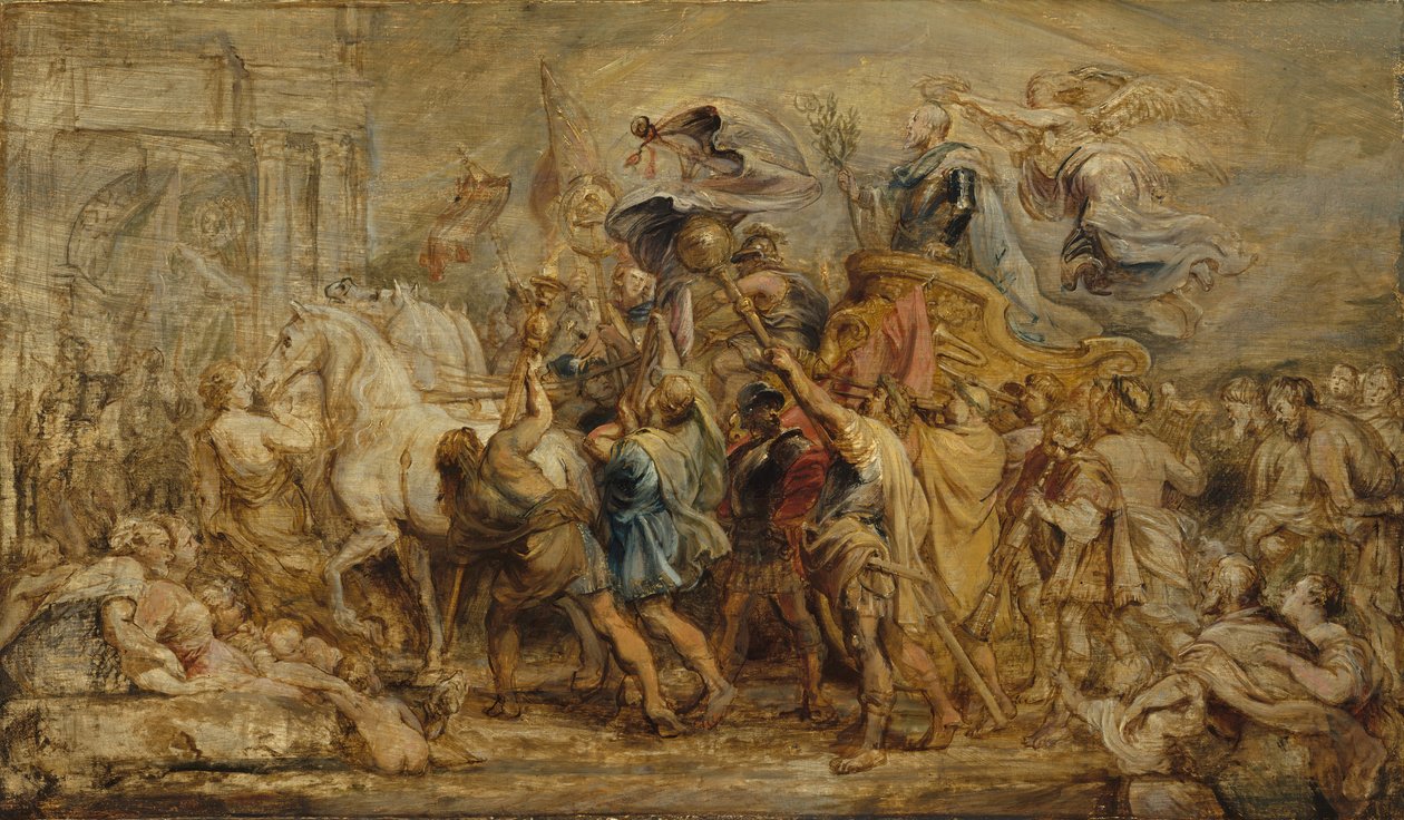 Henrik IV:n voitto, n. 1630. tekijältä Peter Paul Rubens