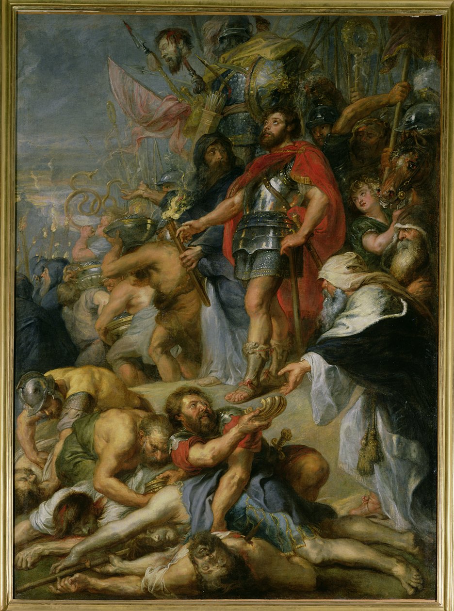 Juudas Makkabeuksen voitto, 1635 tekijältä Peter Paul Rubens