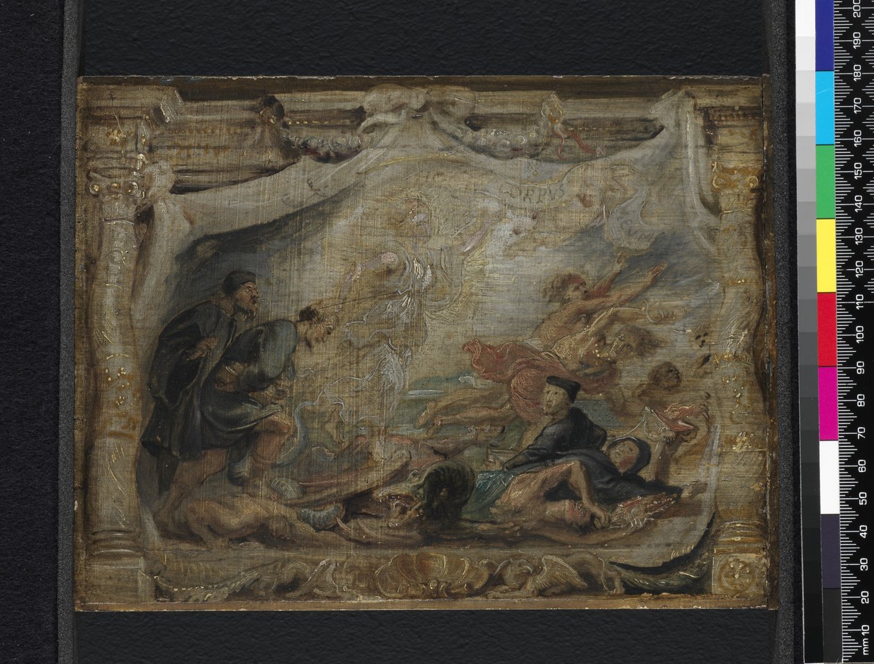 Eukaristian voitto harhaoppisesta, n. 1625-26 tekijältä Peter Paul Rubens