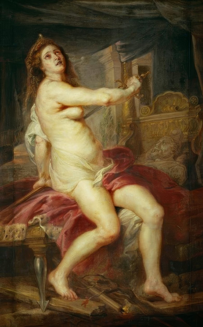 Didon kuolema tekijältä Peter Paul Rubens