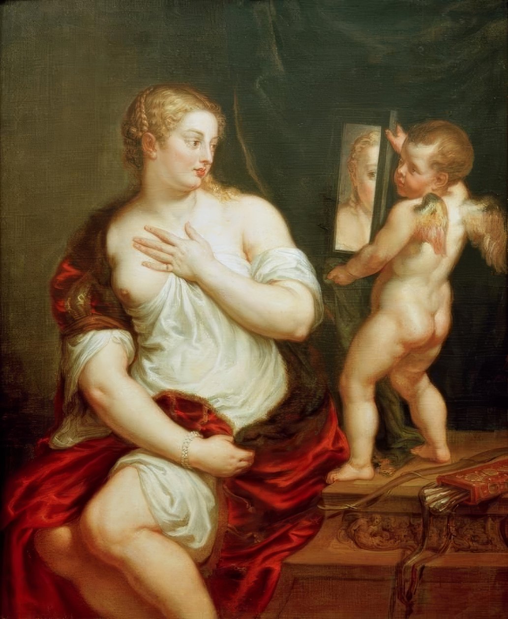 Toilette der Venus tekijältä Peter Paul Rubens