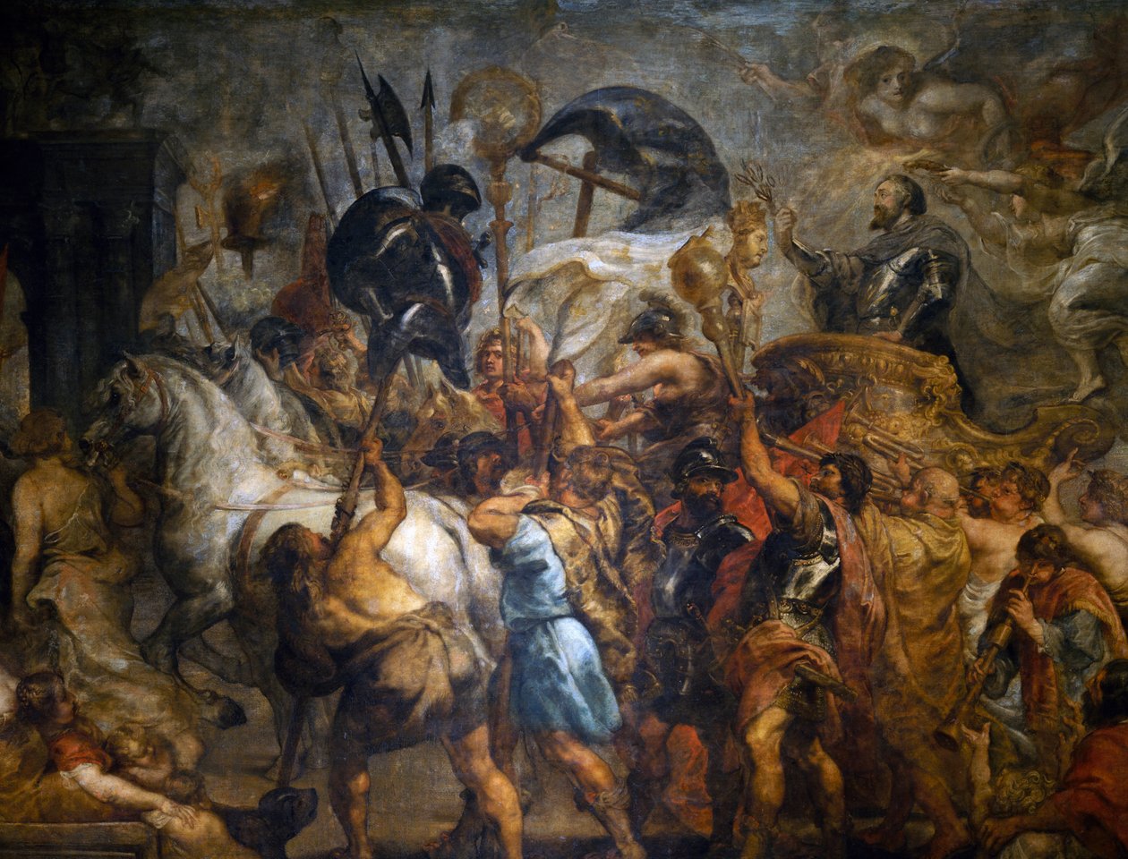 Henri IV:n riemuvoitto Pariisissa (22 tekijältä Peter Paul Rubens