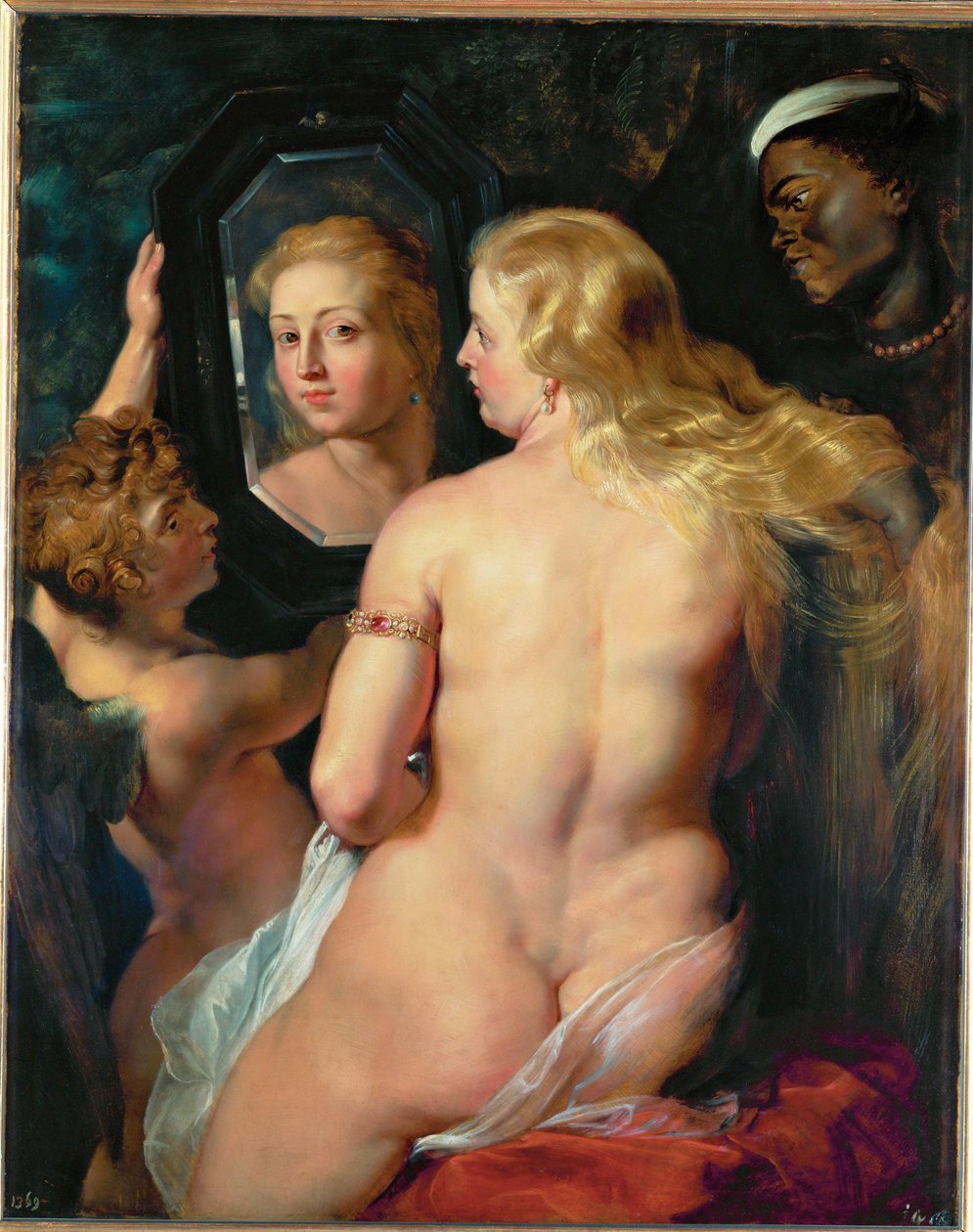 Venus peilin edessä tekijältä Peter Paul Rubens