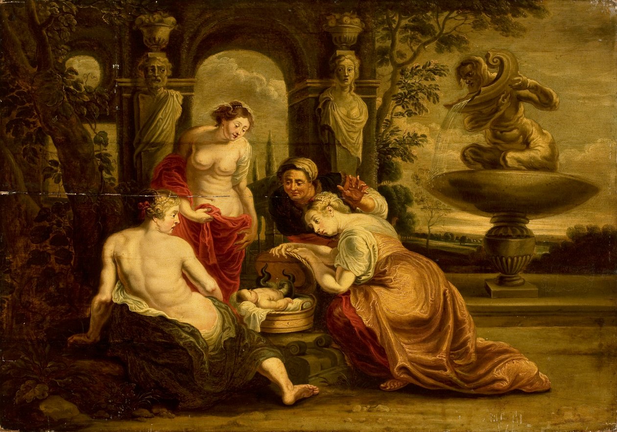 Erikhthonioksen löytäminen tekijältä Peter Paul Rubens