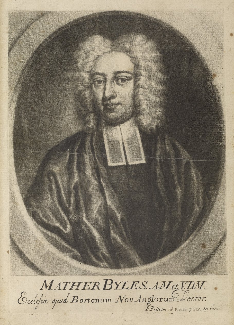 Mather Byles tekijältä Peter Pelham